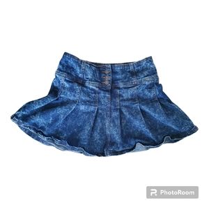✨️MOVING SALE!✨️ No Boundaries juniors flared denim mini skirt
